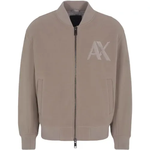 Outdoor Bomberjacke Aw24 , Herren, Größe: L - Armani Exchange - Modalova