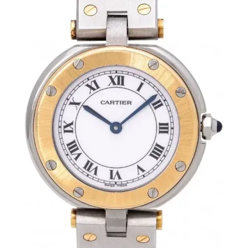 Pre-owned Stainless Steel watches , unisex, Sizes: ONE SIZE - Cartier Vintage - Modalova