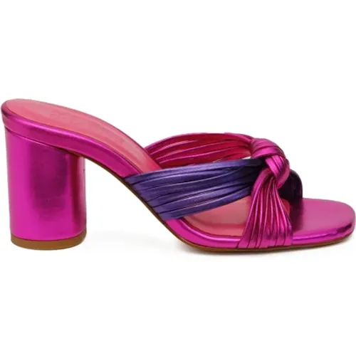 Stilvolle Knoten Mule Schuhe , Damen, Größe: 41 EU - Fabienne Chapot - Modalova