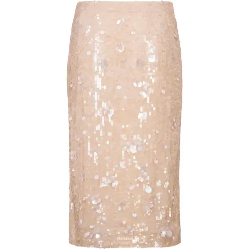 Sequin Glow Longuette Skirt , female, Sizes: S, M, L - P.a.r.o.s.h. - Modalova