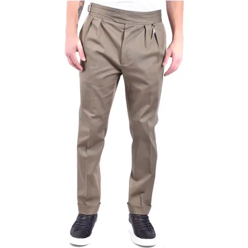 Men`s Clothing Trousers Khaki Ss22 , male, Sizes: M, S - Roberto Cavalli - Modalova