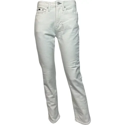 Slim Fit Damen Jeans Stretch , male, Sizes: W30 L28, W26 L28, W27 L28, W24 L28, W29 L28, W28 L28 - Denham - Modalova