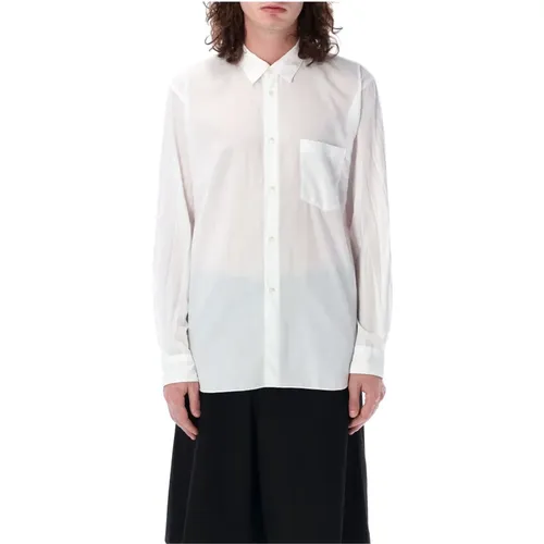 Casual Cotton Shirt , male, Sizes: M - Comme des Garçons - Modalova