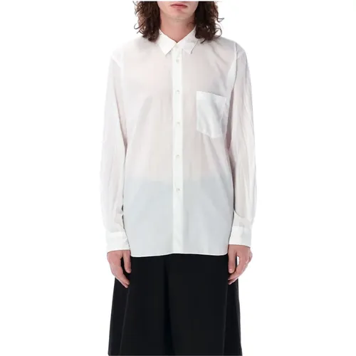 Casual Cotton Shirt , male, Sizes: M, S, L - Comme des Garçons - Modalova