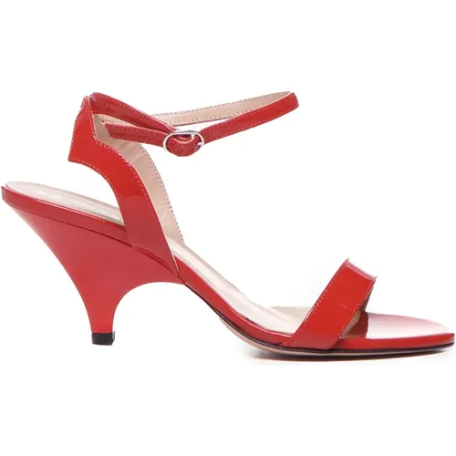 Leather Sandals with Waist Strap , female, Sizes: 8 UK, 5 UK, 3 UK, 4 UK, 7 UK - Marc Ellis - Modalova