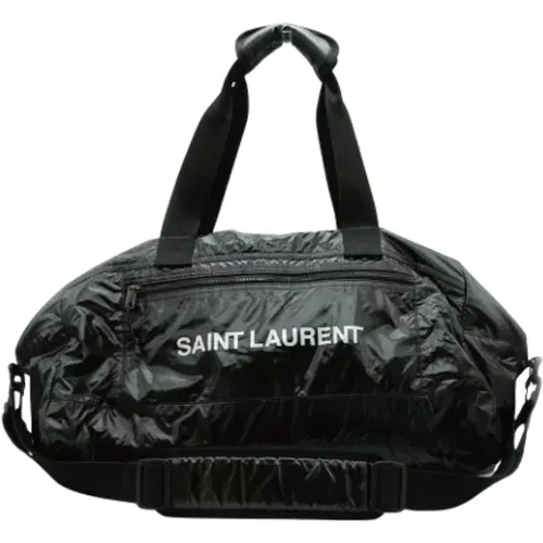 Pre-owned Nylon travel-bags , female, Sizes: ONE SIZE - Yves Saint Laurent Vintage - Modalova