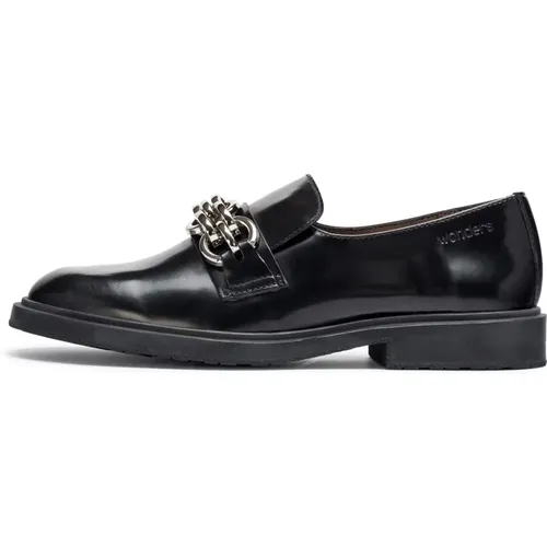 Loafer Suri schwarz, Farbe: Schwarz , Damen, Größe: 36 EU - Wonders - Modalova