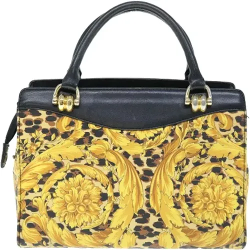 Pre-owned Canvas Handtaschen , Damen, Größe: ONE Size - Versace Pre-owned - Modalova