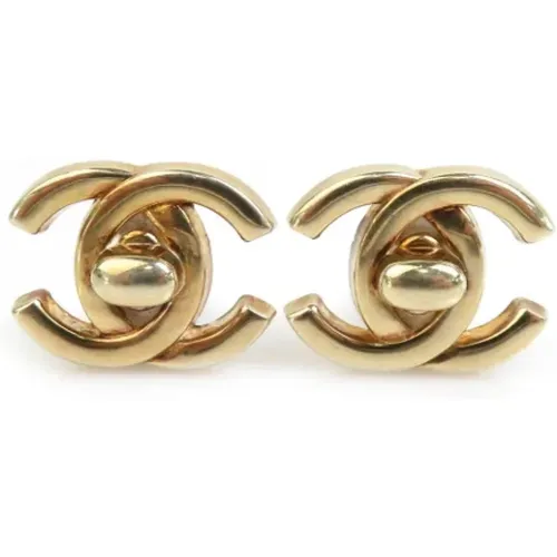 Pre-owned Metal chanel-jewelry , female, Sizes: ONE SIZE - Chanel Vintage - Modalova