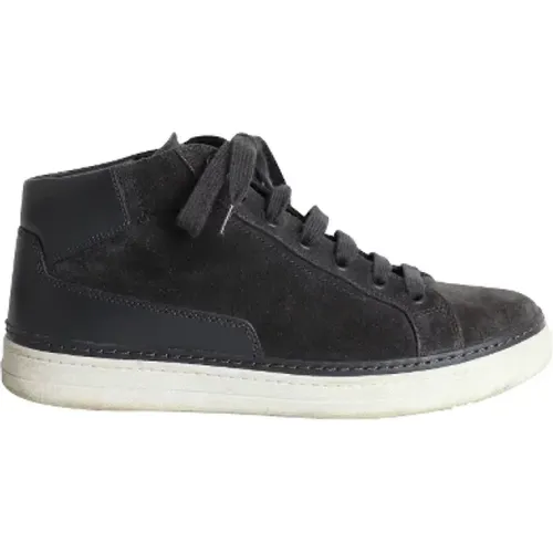 Pre-owned Suede sneakers , male, Sizes: 7 UK - Prada Vintage - Modalova