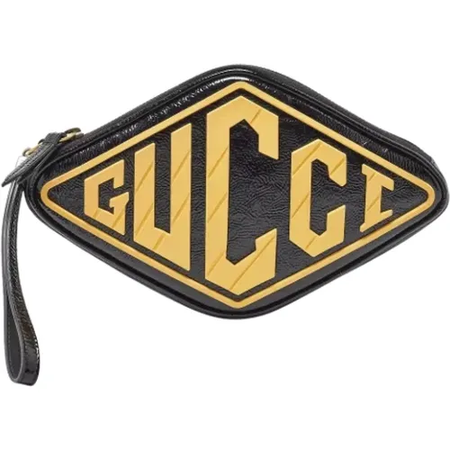 Pre-owned Leather clutches , female, Sizes: ONE SIZE - Gucci Vintage - Modalova