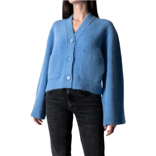 Cozy Comfort Cardigan in Cornflower , female, Sizes: S - dorothee schumacher - Modalova