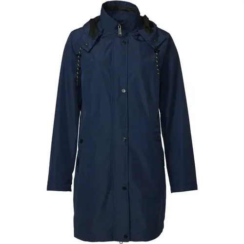 Gilda Rain Jacket Navy , female, Sizes: M, L, 4XL, 3XL, 5XL, S, XL, 2XL - Danwear - Modalova