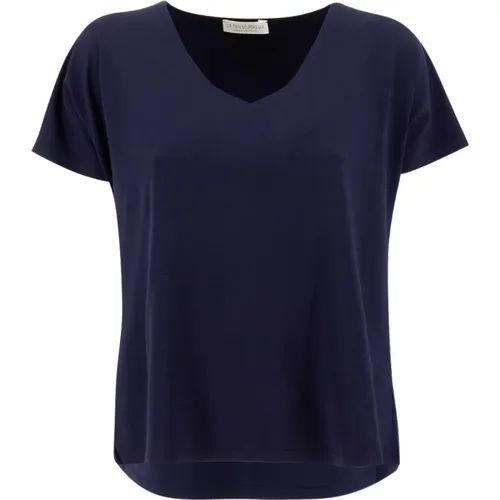 T-Shirts , Damen, Größe: L - Le Tricot Perugia - Modalova