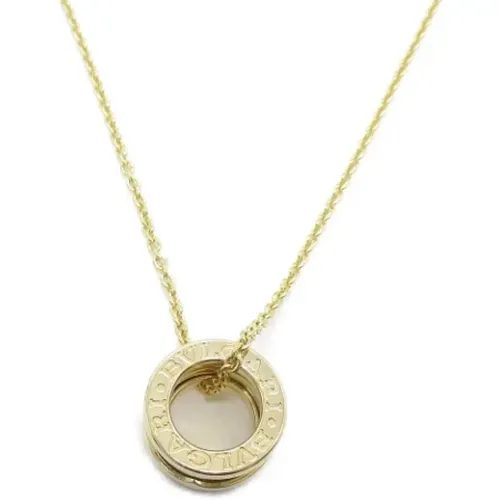 Pre-owned Gold necklaces , female, Sizes: ONE SIZE - Bvlgari Vintage - Modalova