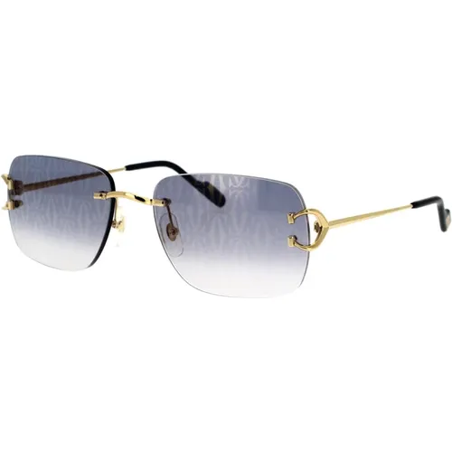 Modern Interpretation of Core Range Sunglasses , male, Sizes: 57 MM - Cartier - Modalova