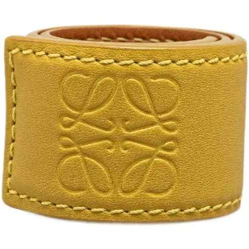 Pre-owned Leder armbnder , Damen, Größe: ONE Size - Loewe Pre-owned - Modalova