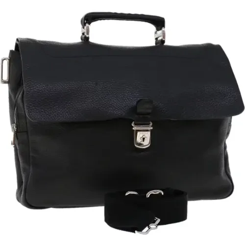 Pre-owned Leder schultertasche - Bally Pre-owned - Modalova