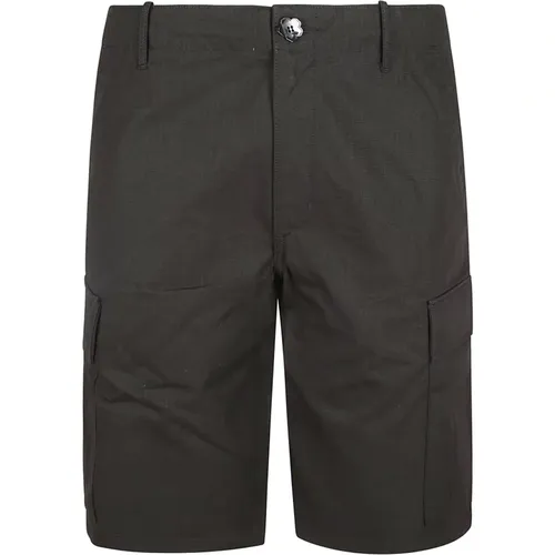 Schwarze Cargo Workwear Shorts - Kenzo - Modalova