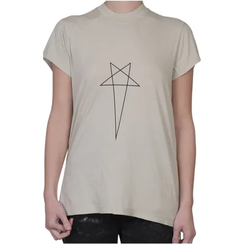 Sternenprint T-Shirt Rick Owens - Rick Owens - Modalova