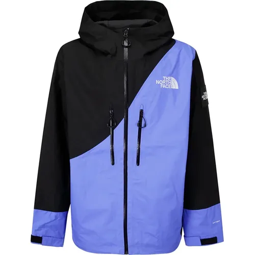 Color Block Rain Jacket with Hood , male, Sizes: L - The North Face - Modalova