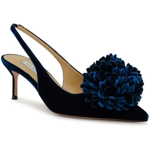 Blaue Velvet Couturier Pumps - Aquazzura - Modalova