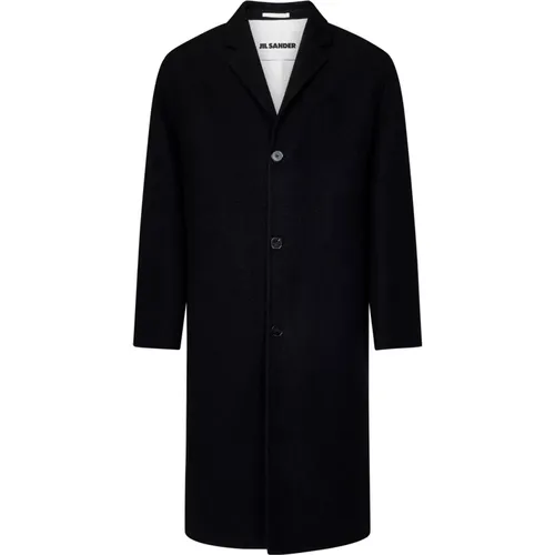 Oversized Wool Coat Aw24 , male, Sizes: XL, M, L - Jil Sander - Modalova