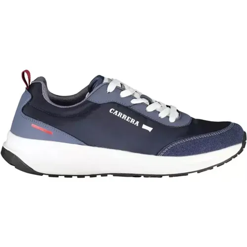 Polyester Sneaker for Men , male, Sizes: 9 UK, 10 UK, 7 UK, 8 UK, 6 UK - Carrera - Modalova
