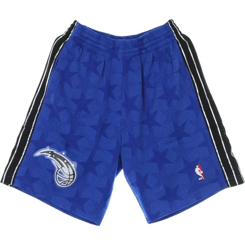 NBA Swingman Basketball Shorts Hardwood Classics , male, Sizes: XL - Mitchell & Ness - Modalova