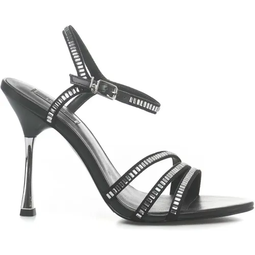 Sandalen mit Riemen und Logo-Details , Damen, Größe: 38 EU - Liu Jo - Modalova