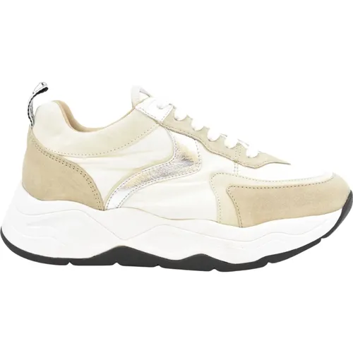 Bea Sand Wildleder Sneakers - Voile blanche - Modalova