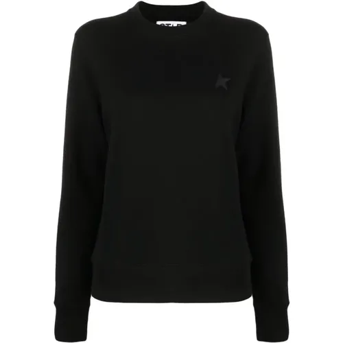 Star Cotton Sweatshirt , female, Sizes: S, XS - Golden Goose - Modalova