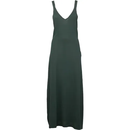 Langes Kleid mit Neckholder-Ausschnitt , Damen, Größe: M - P.a.r.o.s.h. - Modalova
