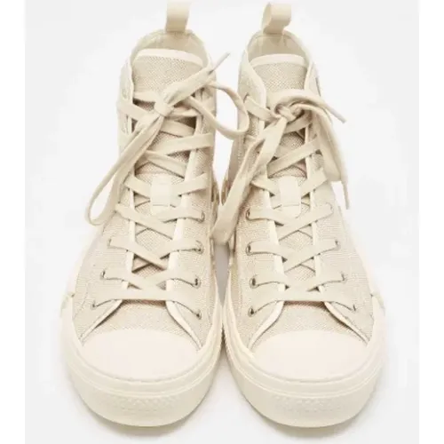 Pre-owned Canvas sneakers , male, Sizes: 10 UK - Dior Vintage - Modalova