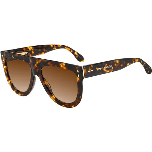 Havana Shaded Sunglasses IM 0075/S , female, Sizes: 57 MM - Isabel marant - Modalova