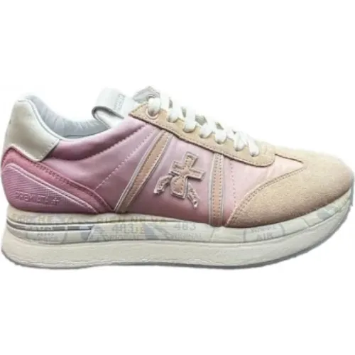 Sunset Pink Gradient Sneakers , Damen, Größe: 38 EU - Premiata - Modalova