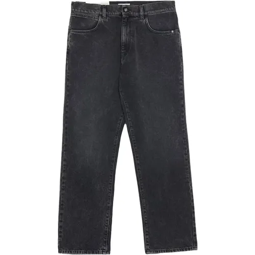 Straight Jeans , male, Sizes: W32 - Amish - Modalova