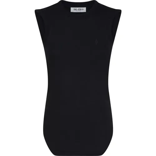 Schwarzes Tank Top für Frauen , Damen, Größe: S - The Attico - Modalova