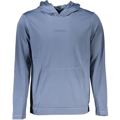 Sporty Hooded Sweatshirt with Logo Print , male, Sizes: S, 2XL, XL, M, L - Calvin Klein - Modalova