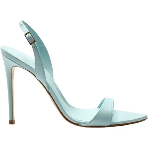 Leather diamond sandals , female, Sizes: 7 UK, 5 UK, 6 UK - Aldo Castagna - Modalova