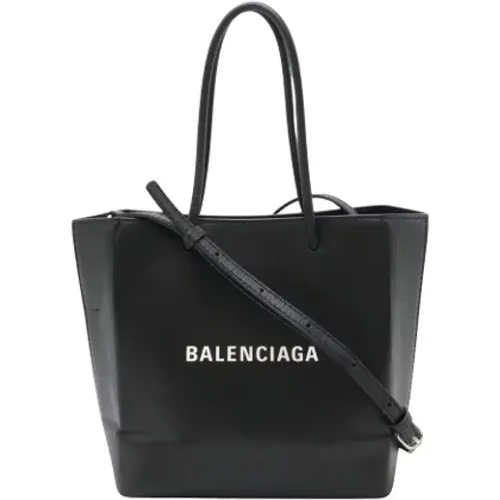 Pre-owned Leather totes , female, Sizes: ONE SIZE - Balenciaga Vintage - Modalova