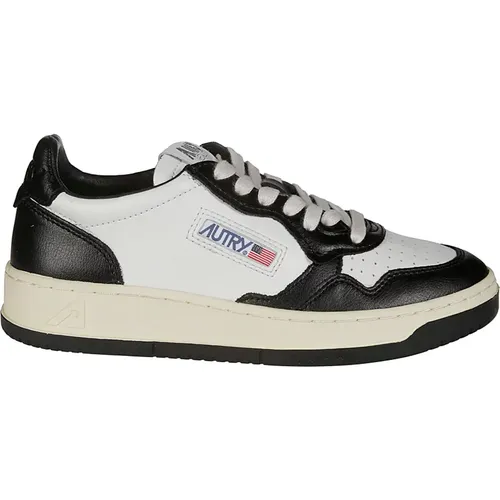 Niedrige Leder Medalist Sneakers - Autry - Modalova