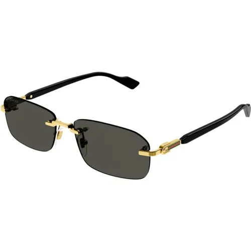 Stylish Sunglasses in Color 001 , female, Sizes: 56 MM - Gucci - Modalova