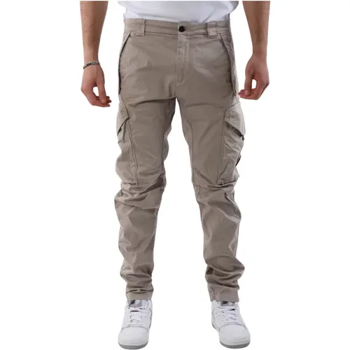 Slim-fit Trousers , male, Sizes: L, XL, M - C.P. Company - Modalova