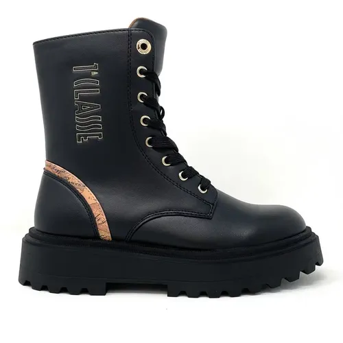 Geo Einsetzen Logo Stiefeletten Schwarz , Damen, Größe: 39 EU - Alviero Martini 1a Classe - Modalova