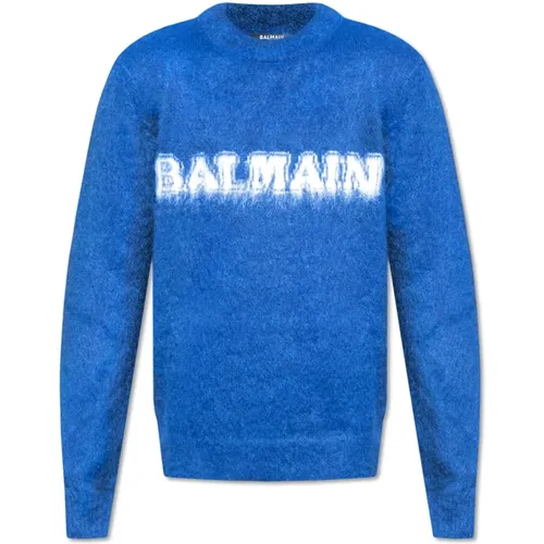 Pullover mit Logo Balmain - Balmain - Modalova