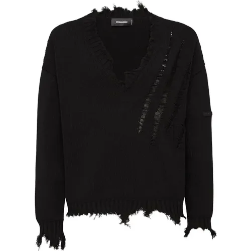 Sweatshirt Aw24 Men's Fashion , male, Sizes: L - Dsquared2 - Modalova