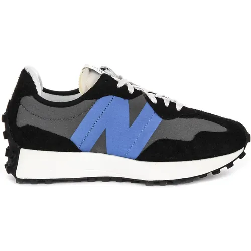 Retro Style Grey Black Sneakers , male, Sizes: 11 1/2 UK, 4 1/2 UK, 10 UK, 5 1/2 UK, 8 1/2 UK, 6 UK, 9 UK, 10 1/2 UK, 12 1/2 UK, 4 UK, 8 UK, 6 1/2 UK, - New Balance - Modalova