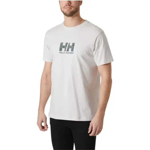 Grafisches Core T-Shirt , Herren, Größe: L - Helly Hansen - Modalova