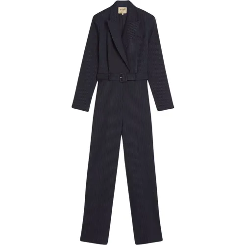 Stylischer Morris Jumpsuit in Marineblau , Damen, Größe: L - Josh V - Modalova